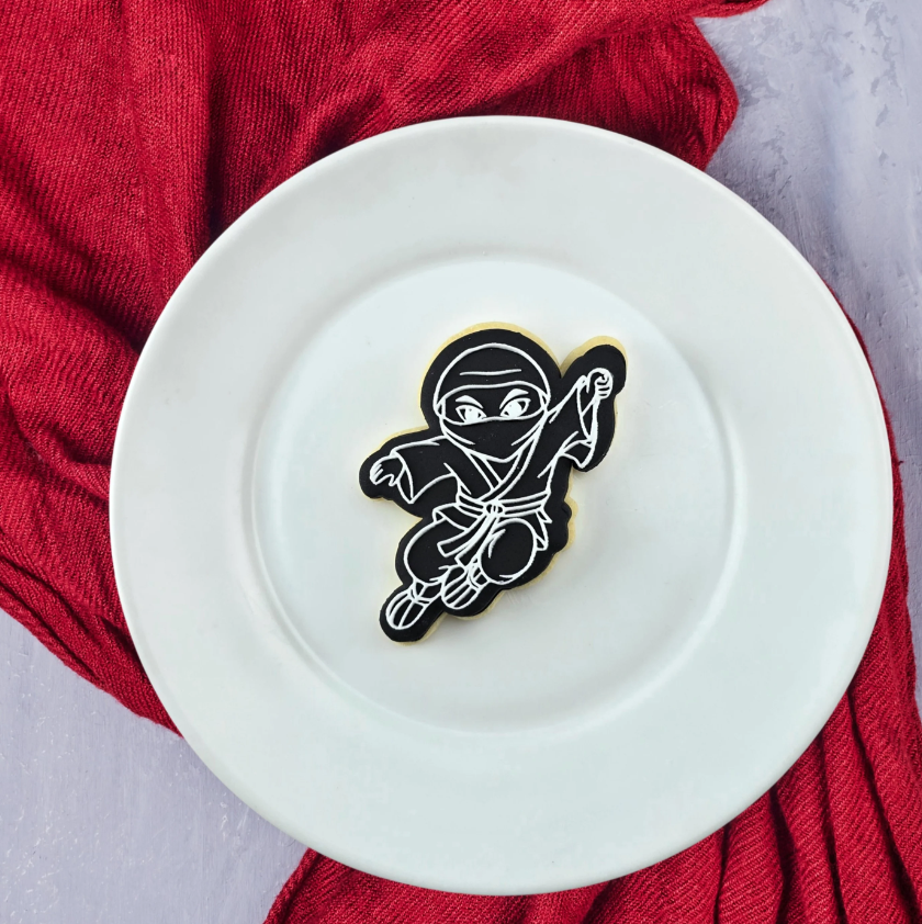Custom Cookie Cutters - Ninja Cutter & Deboser Set