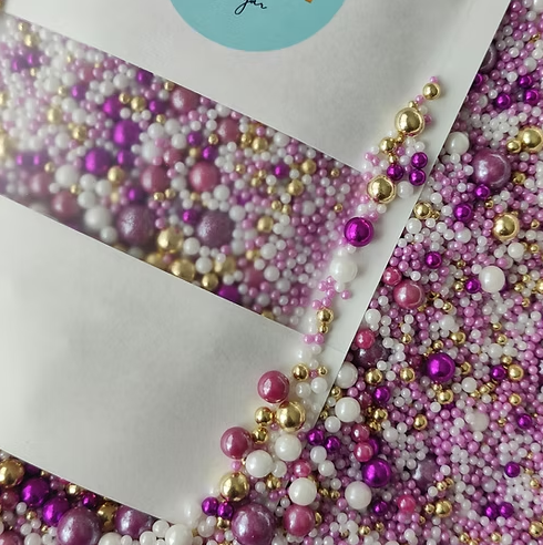 PICNART Sugar Magenta Gleam, Deluxe Sprinkle Blend 120g