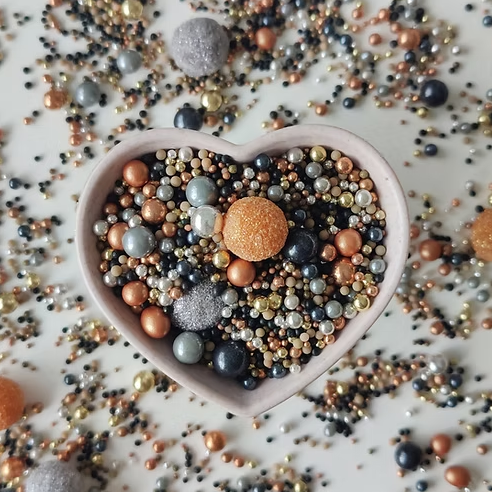 PICNART Sugar Midnight Glimmer, Deluxe Sprinkle Blend - No Glitter Balls 120g