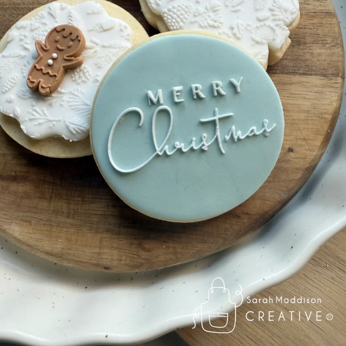 Merry Christmas Debosser (Sarah Maddison Creative)