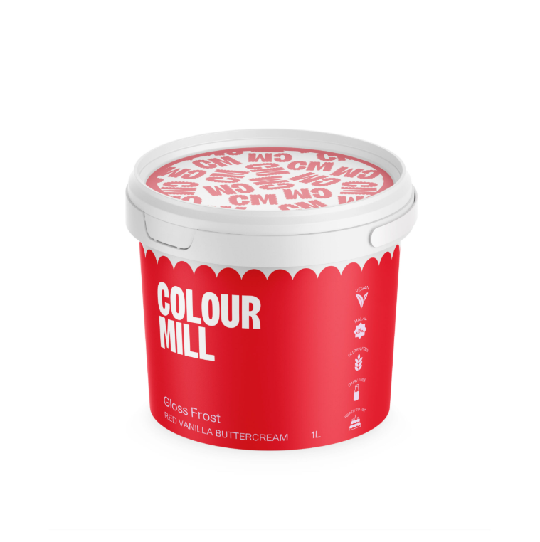 Colour Mill - Gloss Frost Red Buttercream 1L