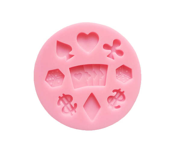 Poker Silicone Mould