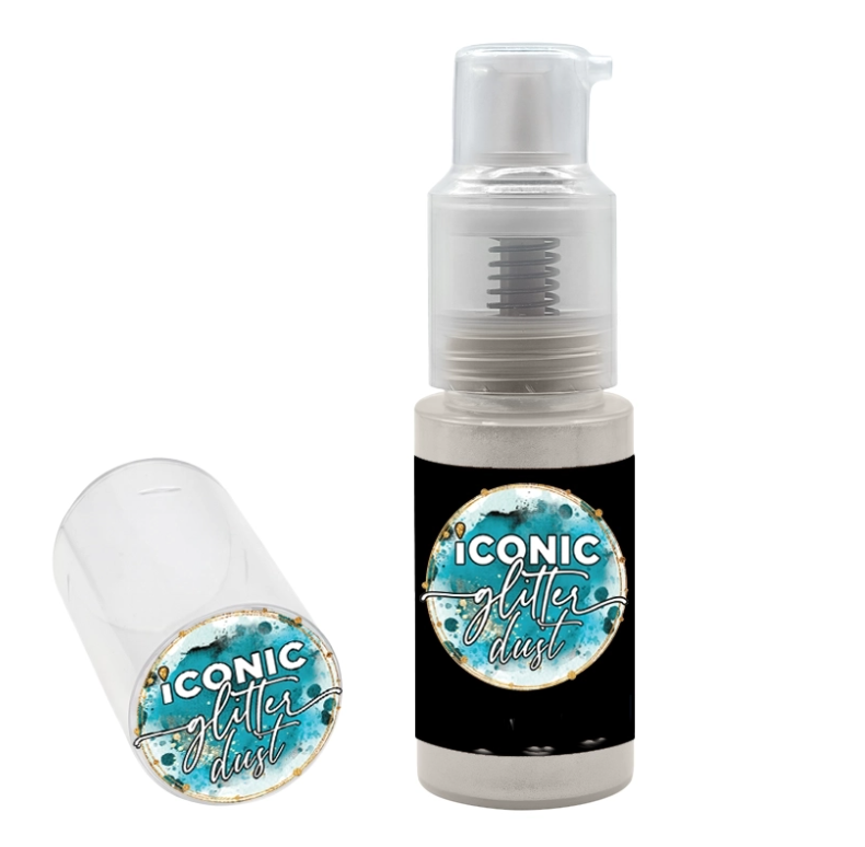 Sparkle White Puff Iconic Glitter Dust