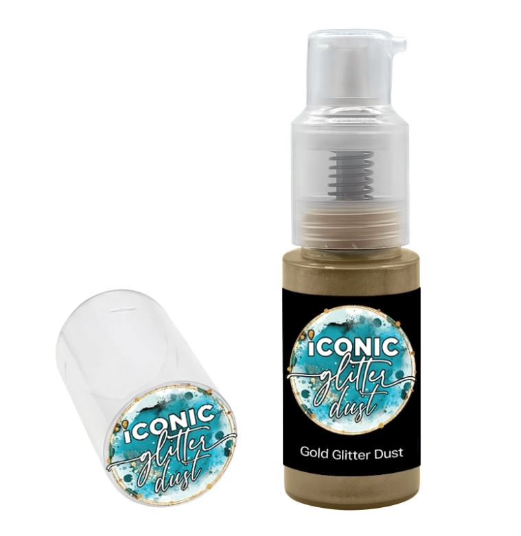 Gold Sparkle Puff  Spray