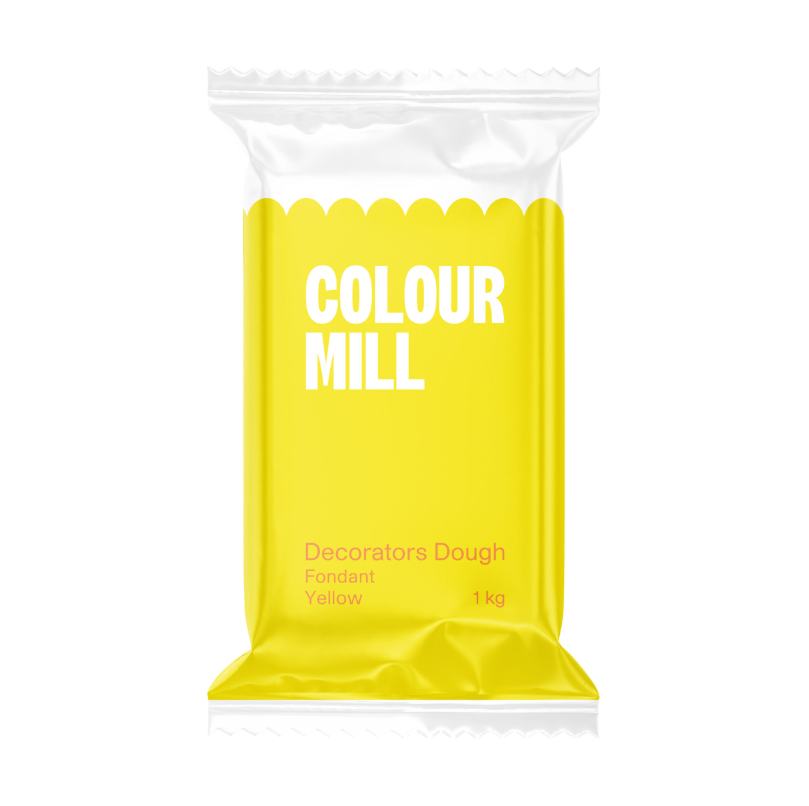 Colour Mill Decorators Dough 1kg - Yellow