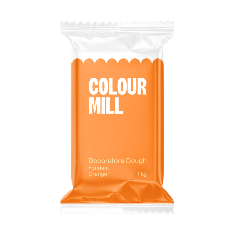 Colour Mill Decorators Dough 1kg - Orange