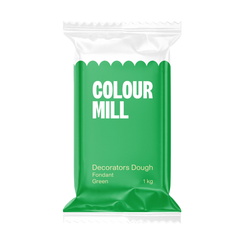 Colour Mill Decorators Dough 1kg - Green