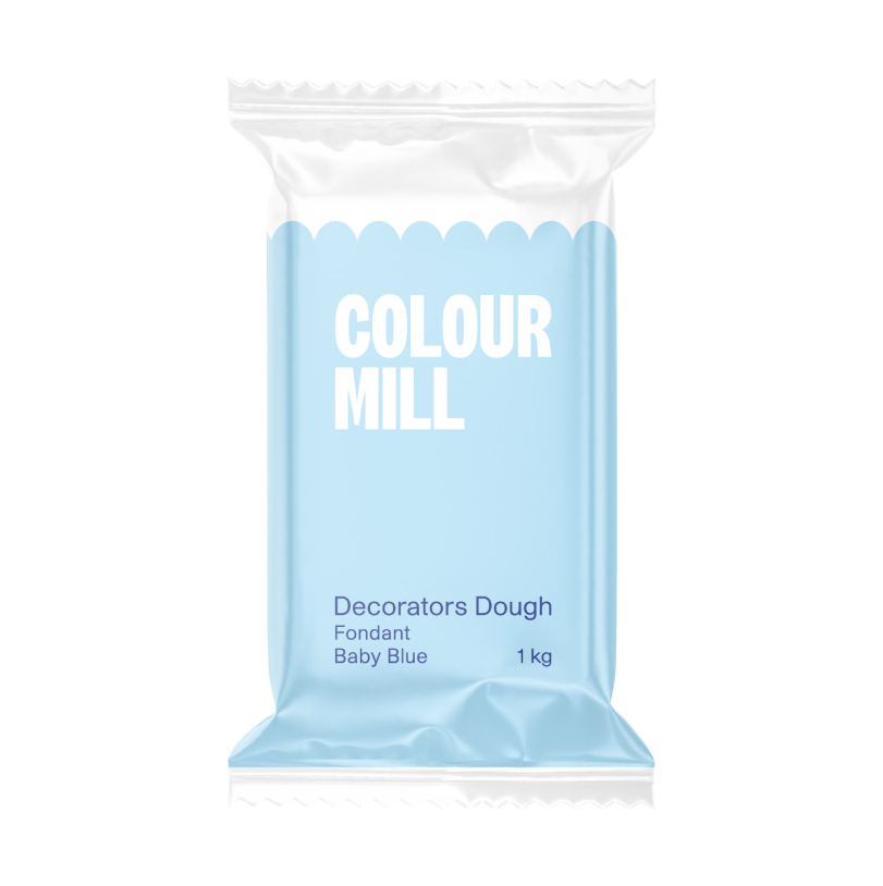 Colour Mill Decorators Dough 1kg - Baby Blue