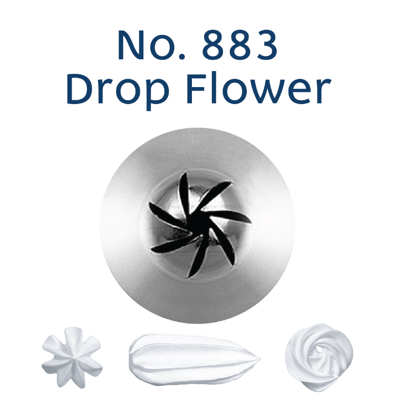 Loyal No.883 Drop Flower Piping Tip