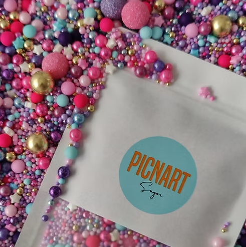 PICNART Sugar Golden Deluxe Sprinkle Blend 120g