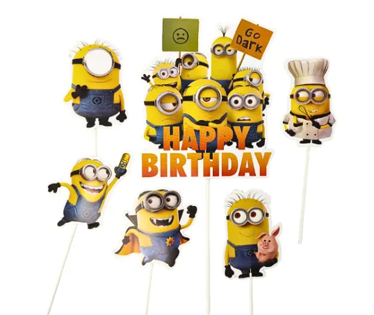 Minions Topper Set 6 PC