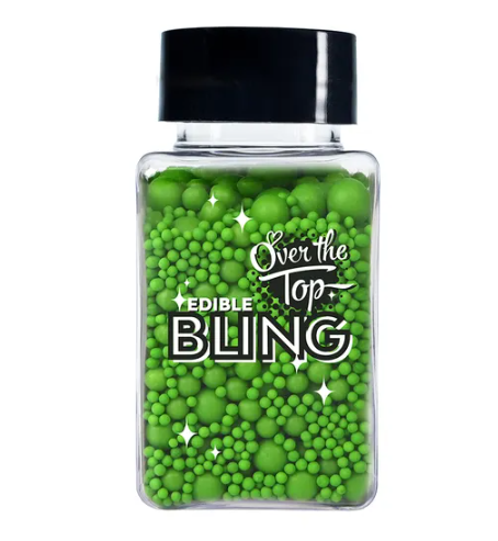 OTT Bling Sprinkles - Leaf Green Medley 65g