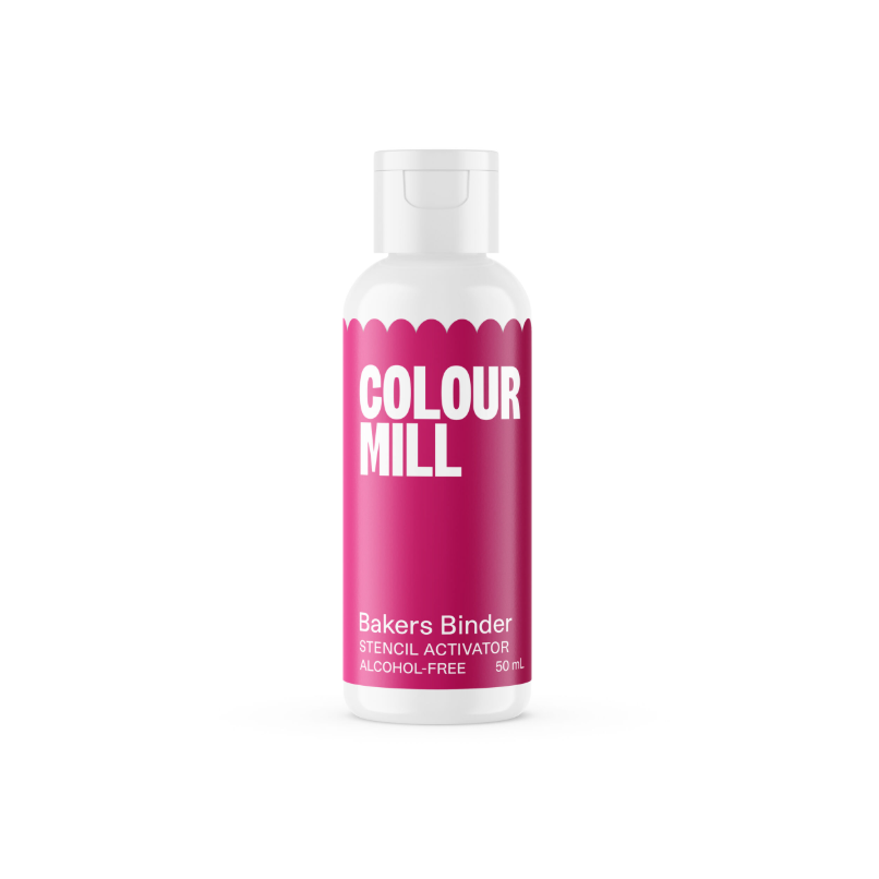 Colour Mill Bakers Binder - Stencil Activator Alcohol Free (50ml)