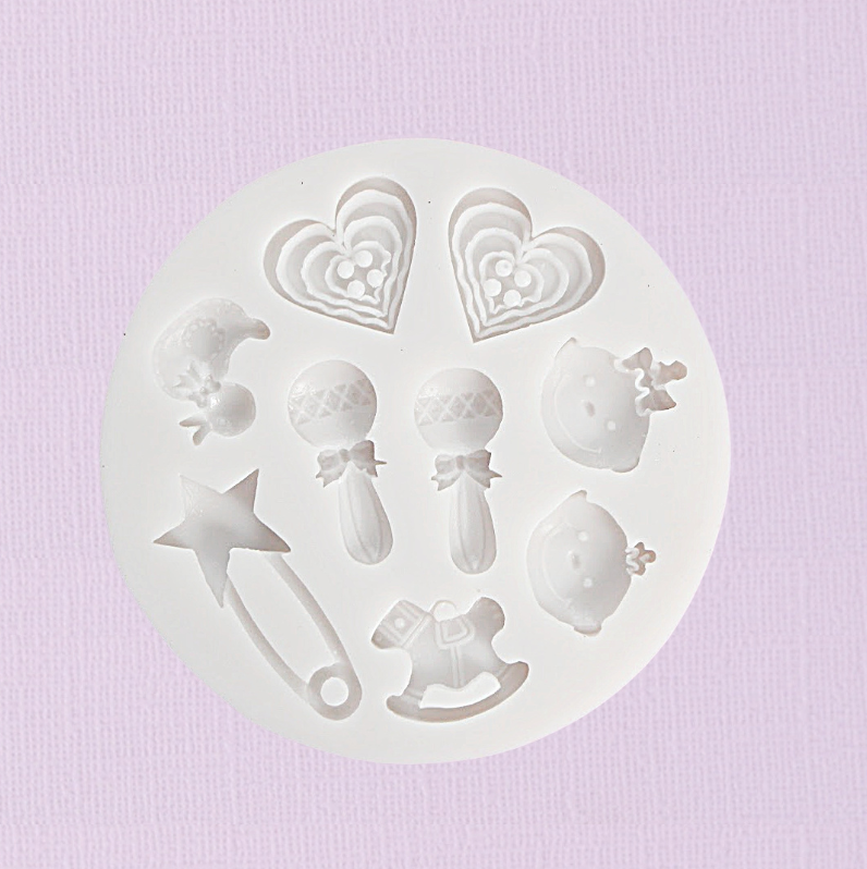 Caking it Up - Baby Assorted 1 Silicone Mould