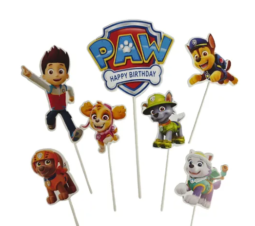 Paw Patrol Topper Set 6 PC