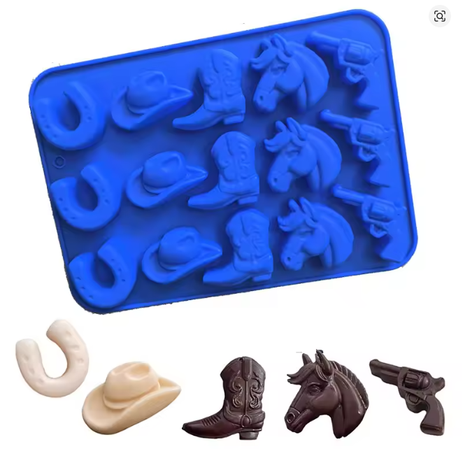 Western/Cowboy Silicone Mould