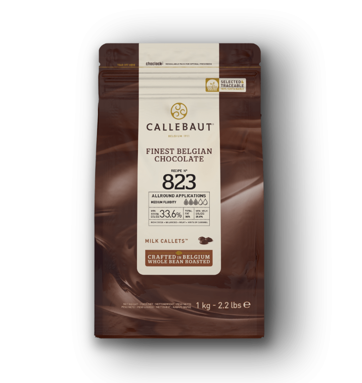Callebaut Milk Chocolate 823 1kg