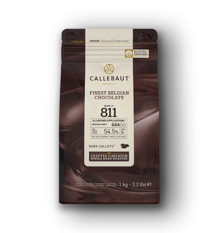 Callebaut Dark Chocolate 811 1kg