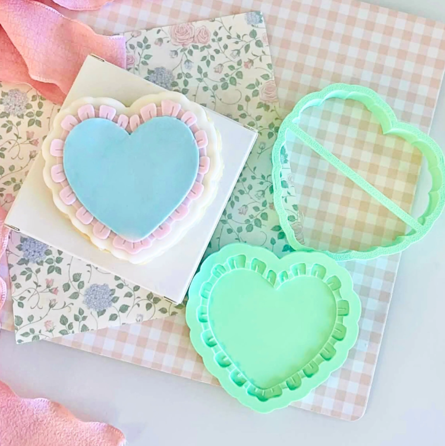Ruffle Heart Layer Set (SweetP)
