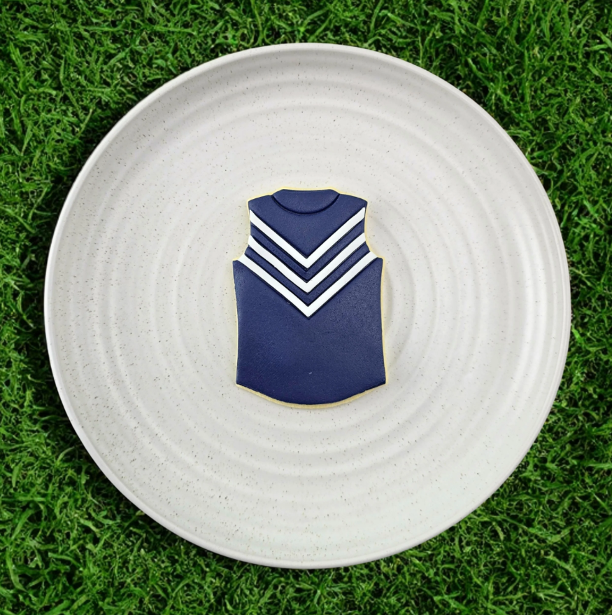 Custom Cookie Cutters - AFL Football Team Guernsey Embosser Fremantle