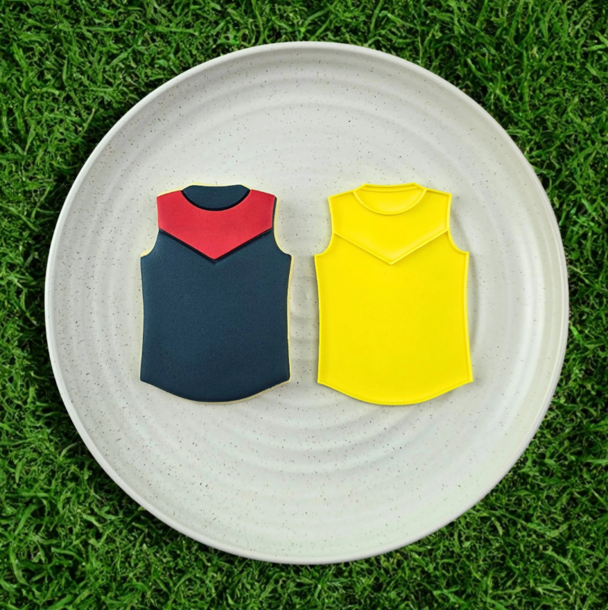 Custom Cookie Cutters - AFL Football Team Guernsey Embosser Melbourne
