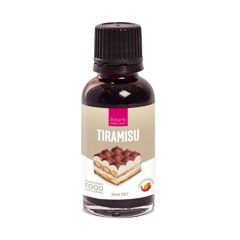 Tiramisu Flavoured Food Colouring 30ml