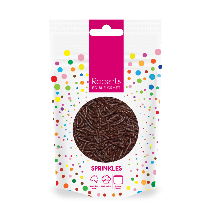 Jimmies 1mm Chocolate 50 g