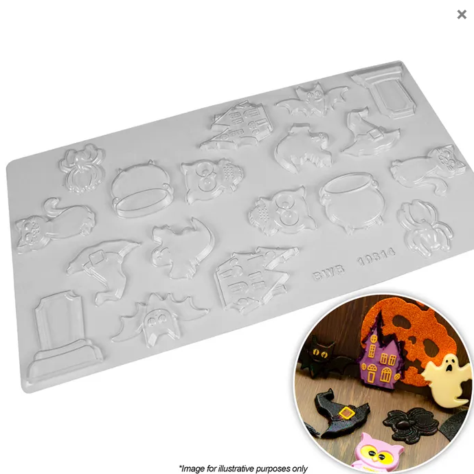 Halloween Bombon Moulds
