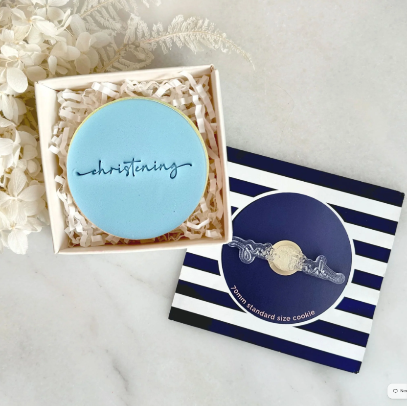 Christening Tiny Text (Little Biskut)