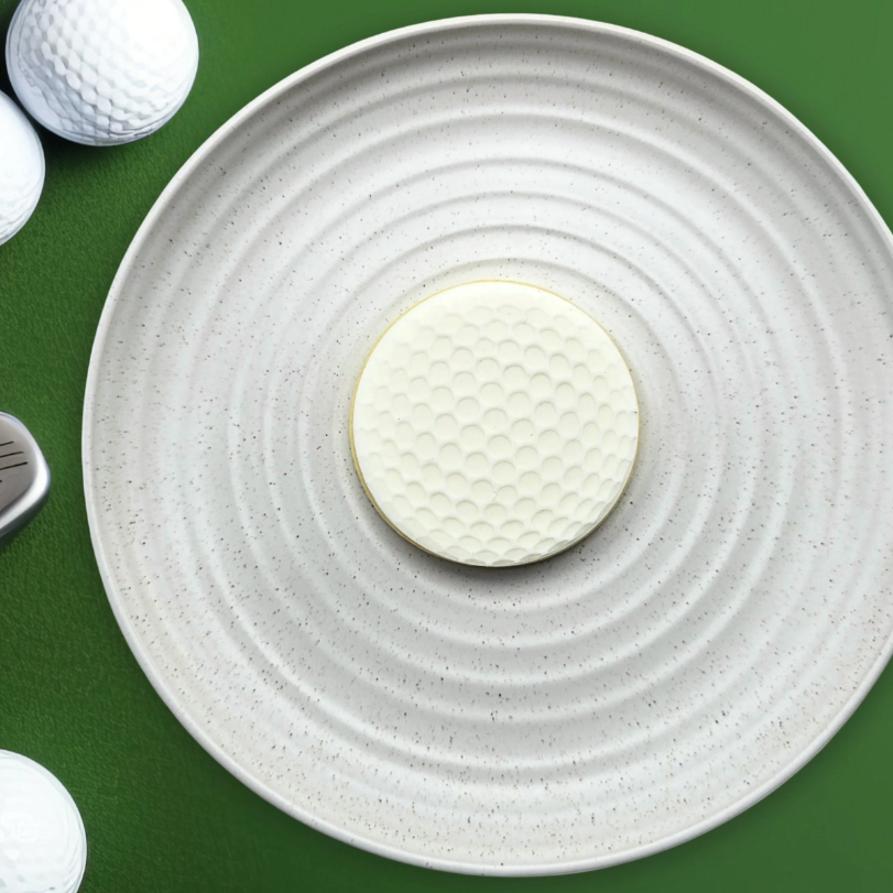Custom Cookie Cutters - Golf Ball Embosser 70mm