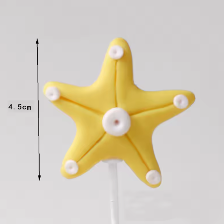 Cake Topper 2D Starfish