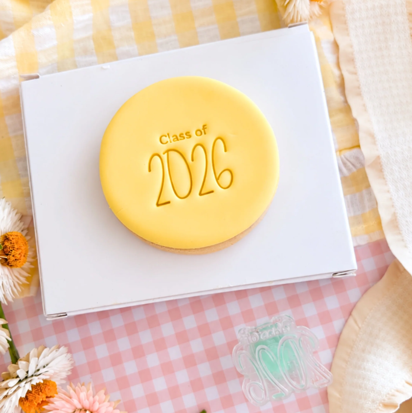 Class of 2026 Text Stamp (SweetP)
