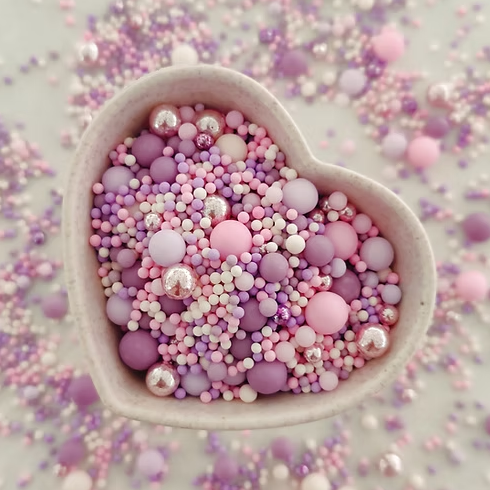 PICNART Sugar Colour Block, Berry Pop Deluxe Sprinkle Blend 120g
