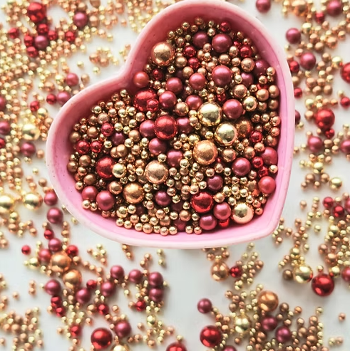 PICNART Sugar Gilded Rouge Deluxe Metallic Sprinkle Blend 60g