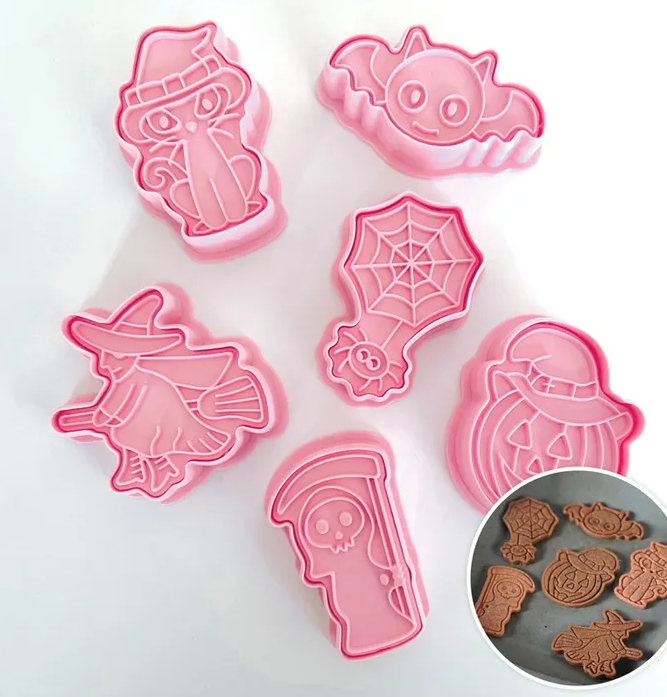 Halloween Cookie Cutters 6pcs