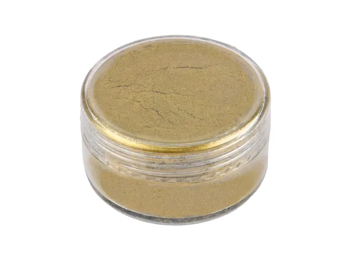 Over the Top Edible Bling Lustre Dust - Antique Gold 10ml
