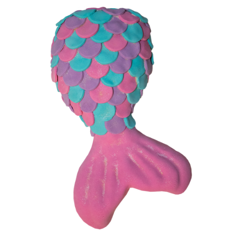 Silicone Mermaid Tail Cake Mould - Turquoise