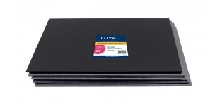 Loyal 18"x12" Black Rectangle Board