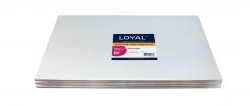 Loyal 18"x12" Silver Rectangle Board