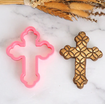 Cross Ornate Cookie Cutter
