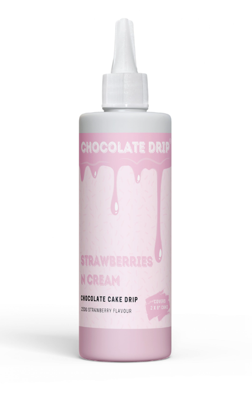 Chocolate Drip 250g - Strawberries n' Cream