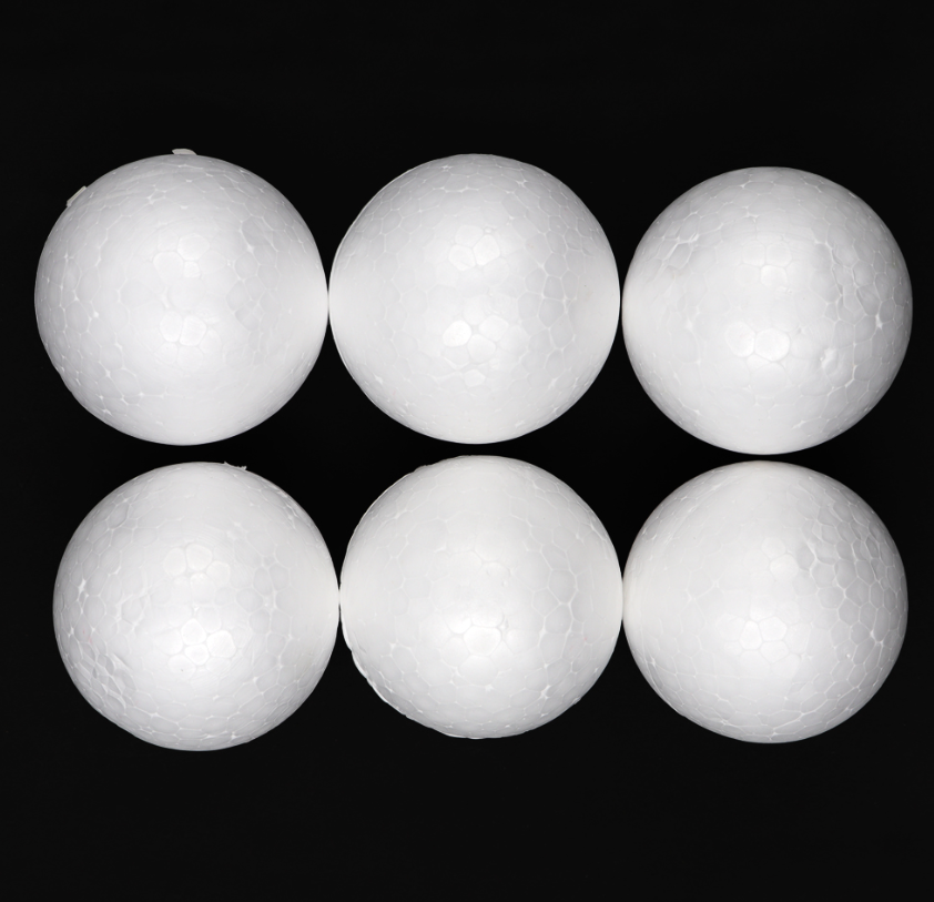 Deco Foam Balls 65mm - 6Pc