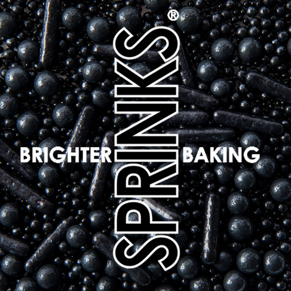 Bubble & Bounce Sprinkles - Black 75g