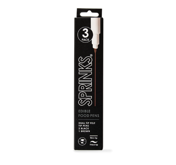 Sprinks Edible Food Pen Set - Essentials Pack of 3