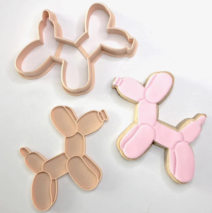 Balloon Dog Stamp and Cutter Set (Little Biskut)