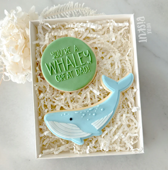 Whale Embosser and Cutter Set (Little Biskut)