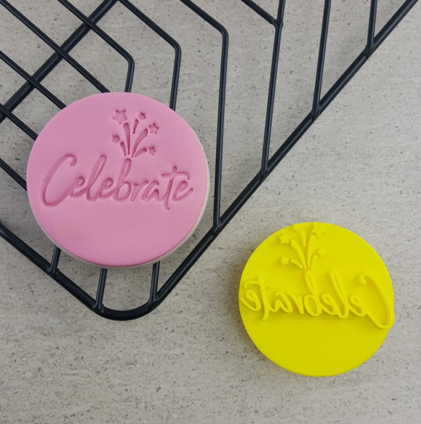 Custom Cookie Cutters - Celebrate Embosser