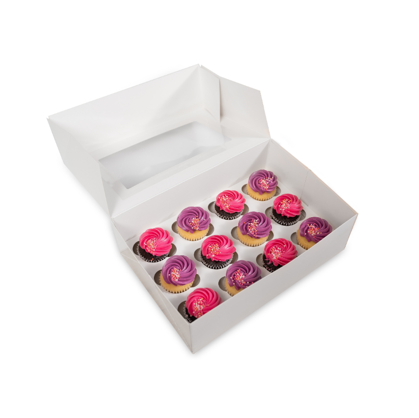 Loyal 12 Mini Cupcake Box + Insert