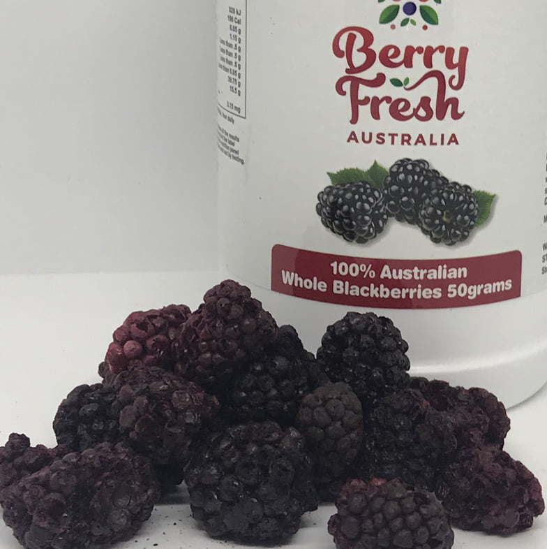 Berry Fresh Whole Blackberries 25g