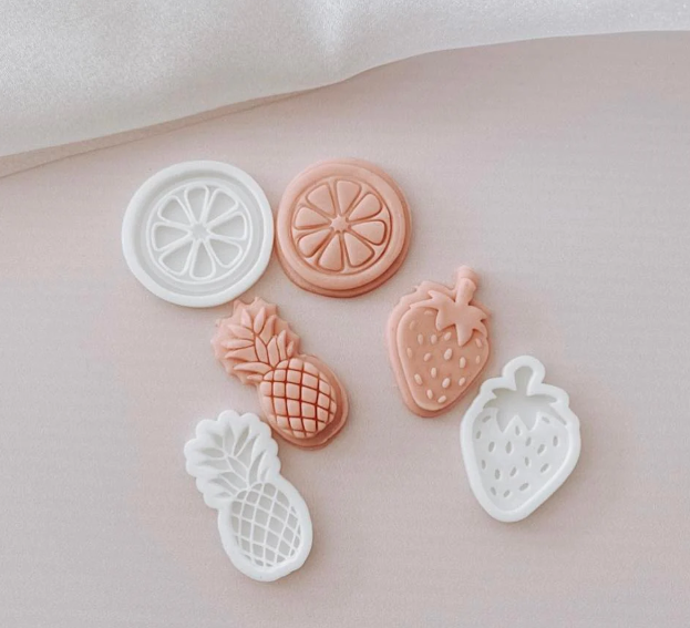 Boss Embossers - Fruit Mini Set of 3 Stamps and Cutters